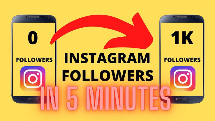 How to get 1k Followers on Instagram in 5 Minutes without Money